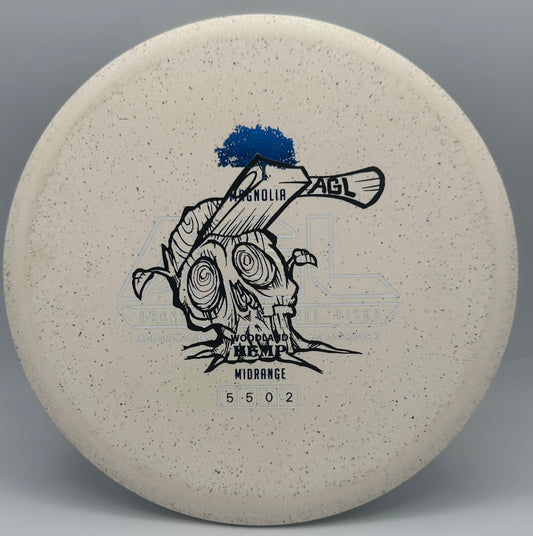 AGL Discs - Woodland Hemp Magnolia (X-Out Stamp)