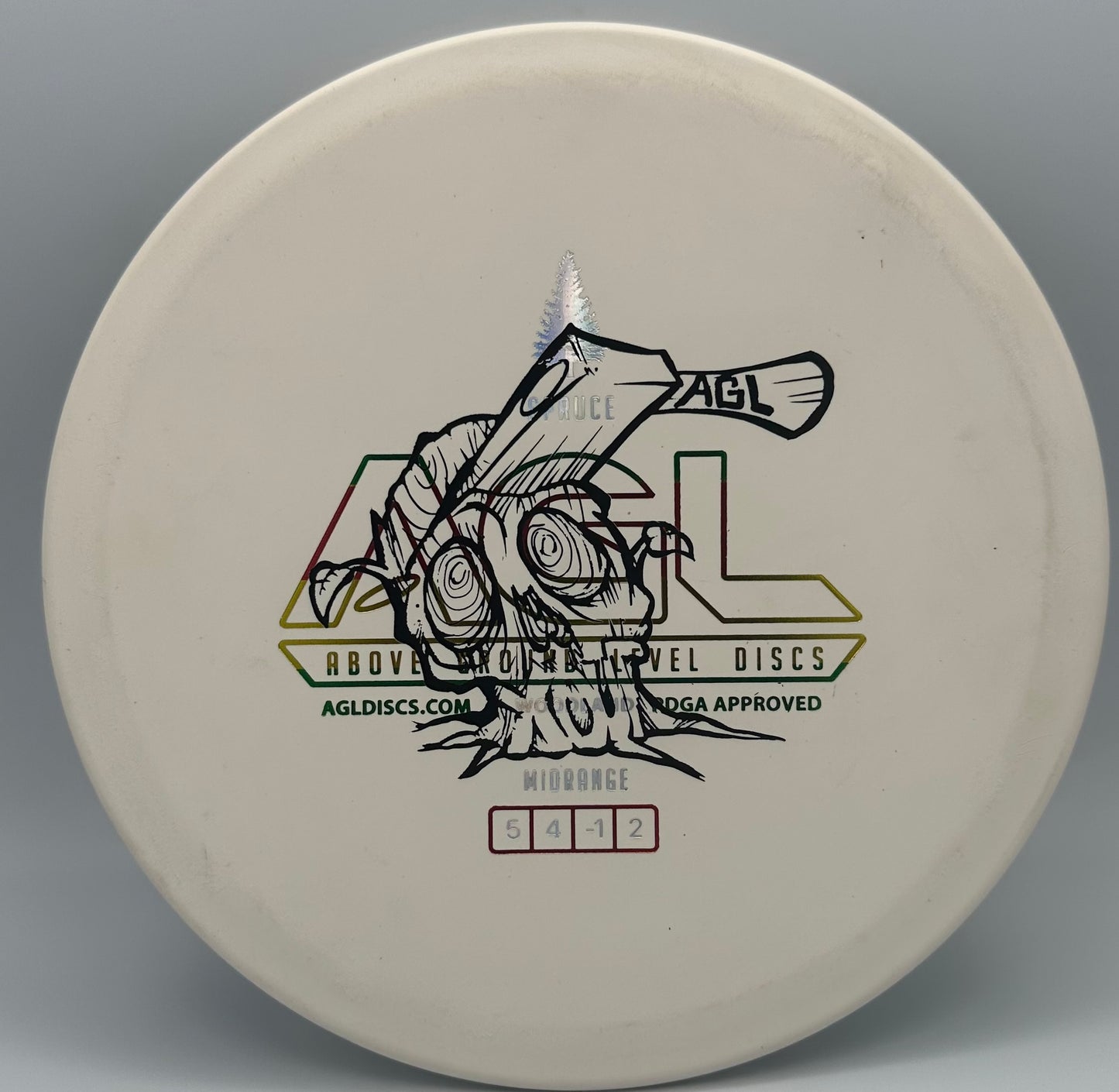 AGL Discs - Woodland Spruce (X-Out Stamp)