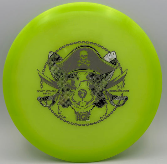 AGL Discs - Greenish Alpine Magnolia (Scott Withers Tour Stamp)