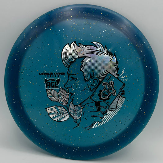 AGL Discs - Blue Alpine Lichen Locust (Chandler Kramer Tour Stamp)