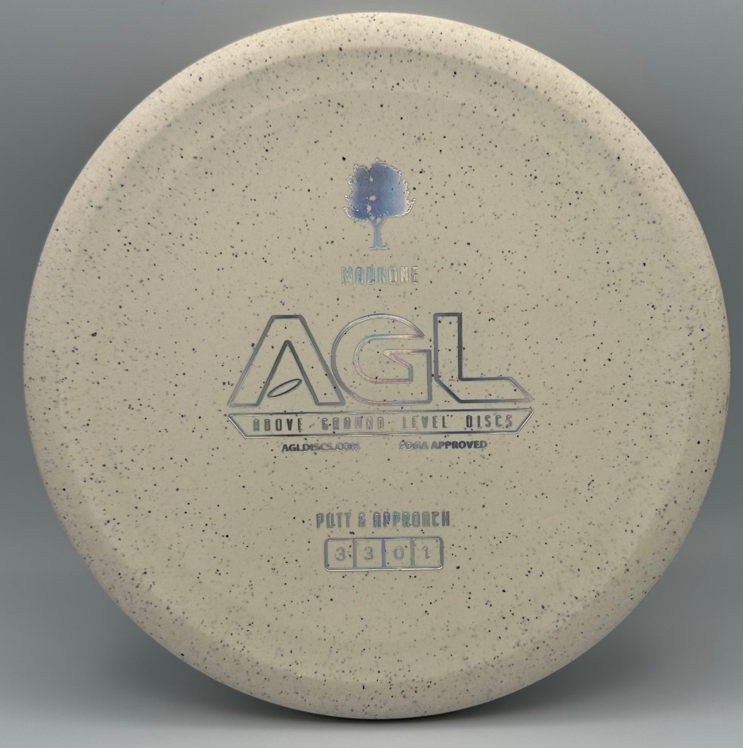 AGL Discs - Cookie and Cream Woodland Hemp Madrone (AGL Bar Stamp)