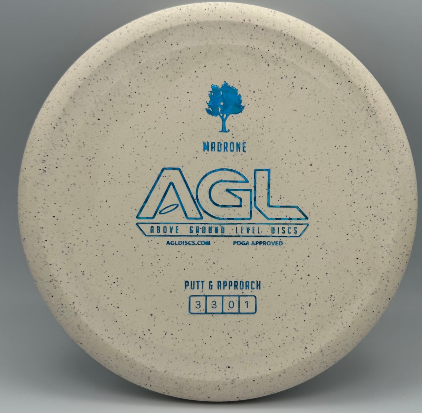 AGL Discs - Cookie and Cream Woodland Hemp Madrone (AGL Bar Stamp)