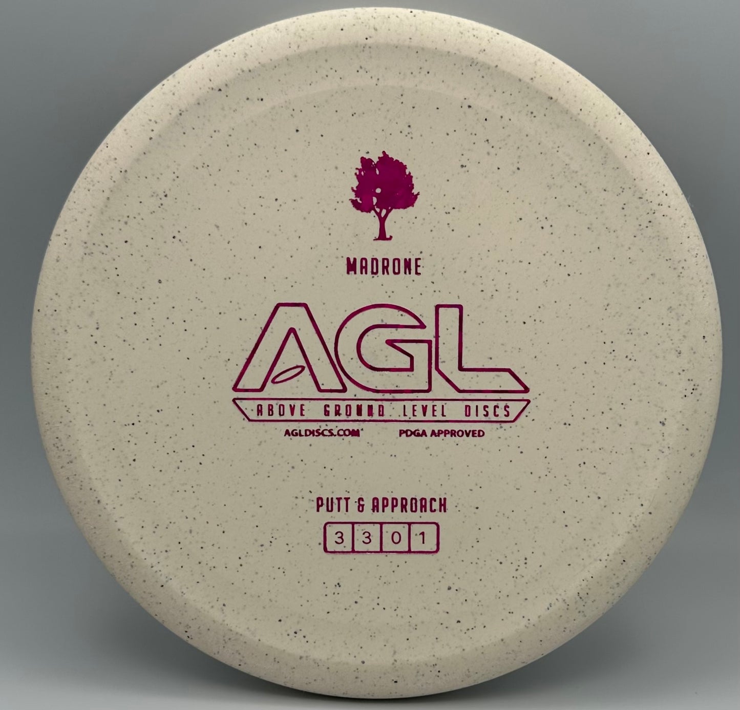 AGL Discs - Cookie and Cream Woodland Hemp Madrone (AGL Bar Stamp)