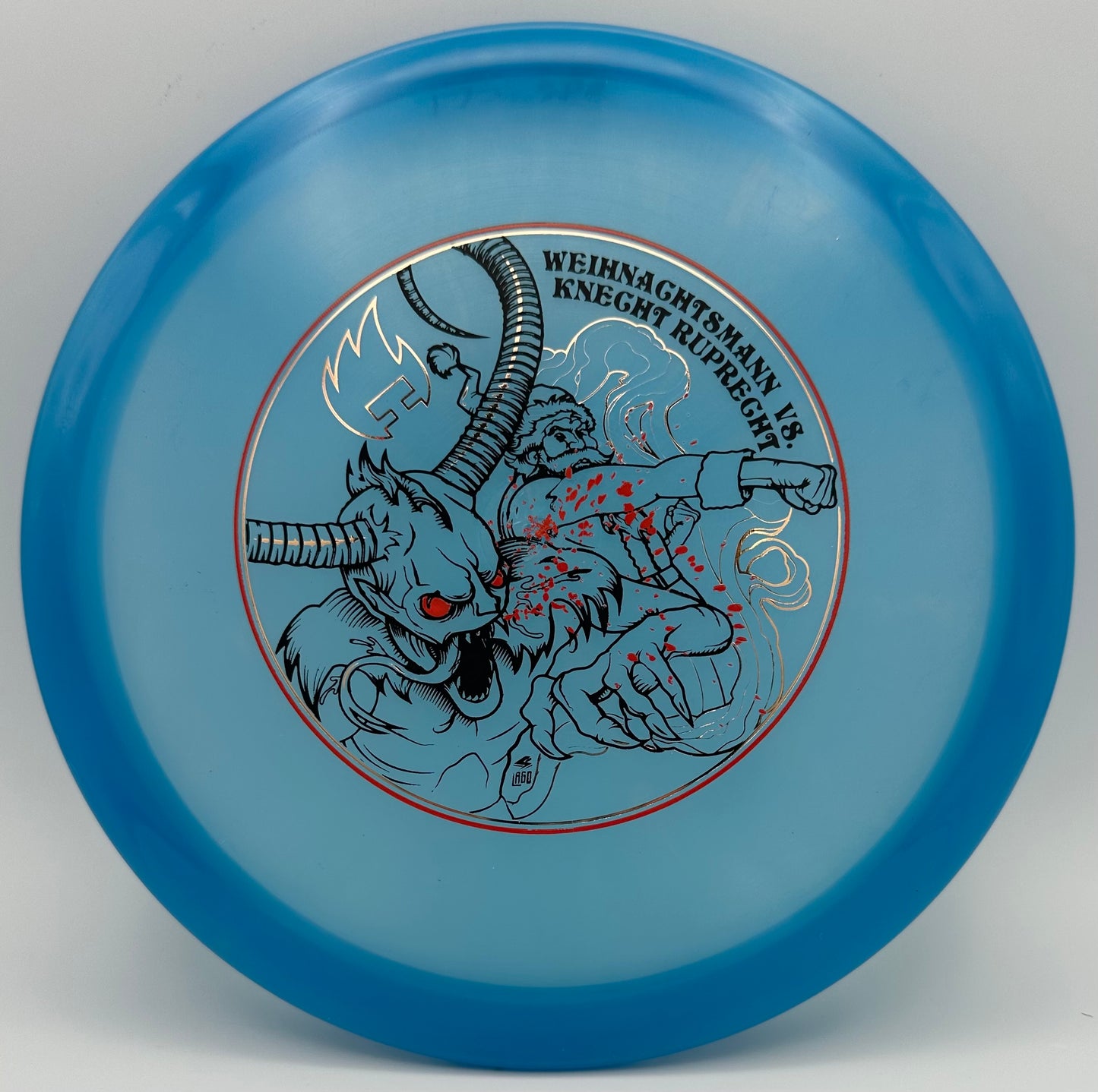 AGL Discs - Blue Alpine Spruce (Father Time V. Krampus Stamp)