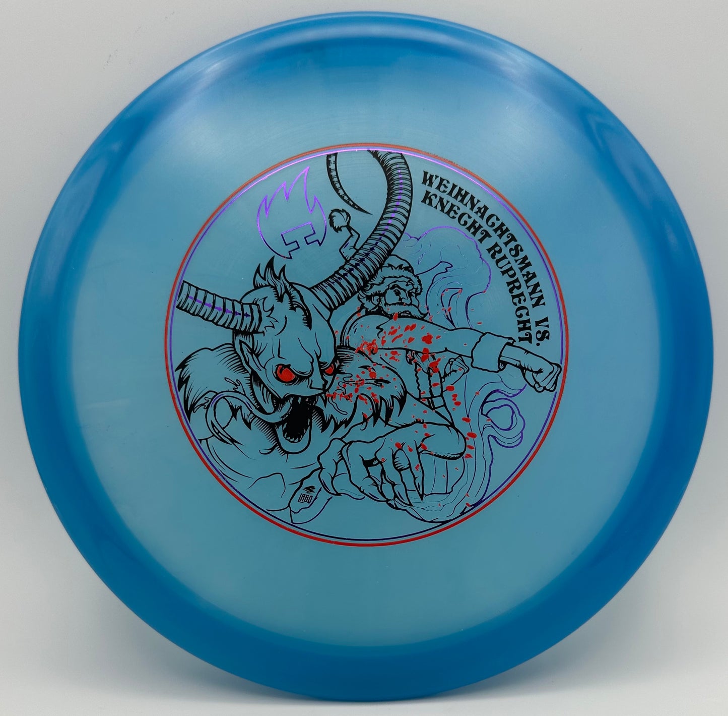 AGL Discs - Blue Alpine Spruce (Father Time V. Krampus Stamp)