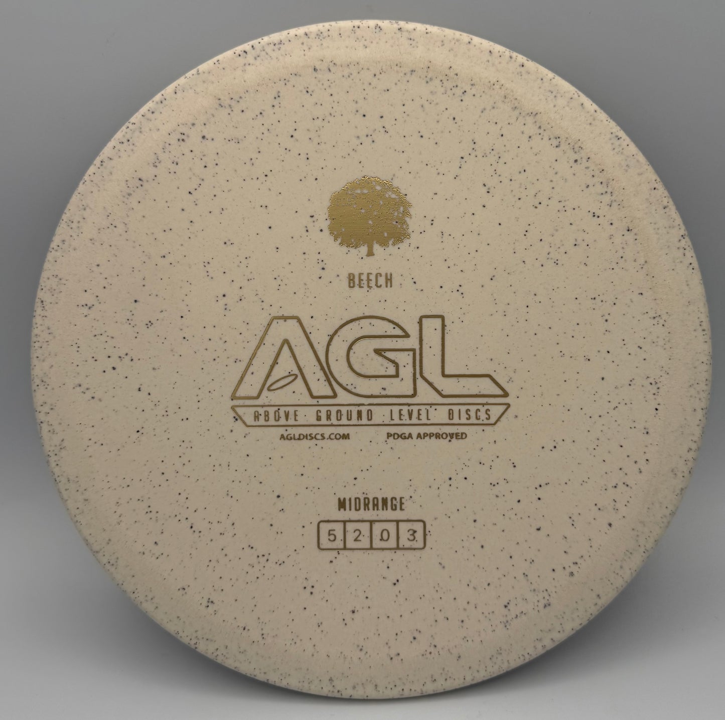 AGL Discs - Woodland Hemp Beech (AGL Bar Stamp)