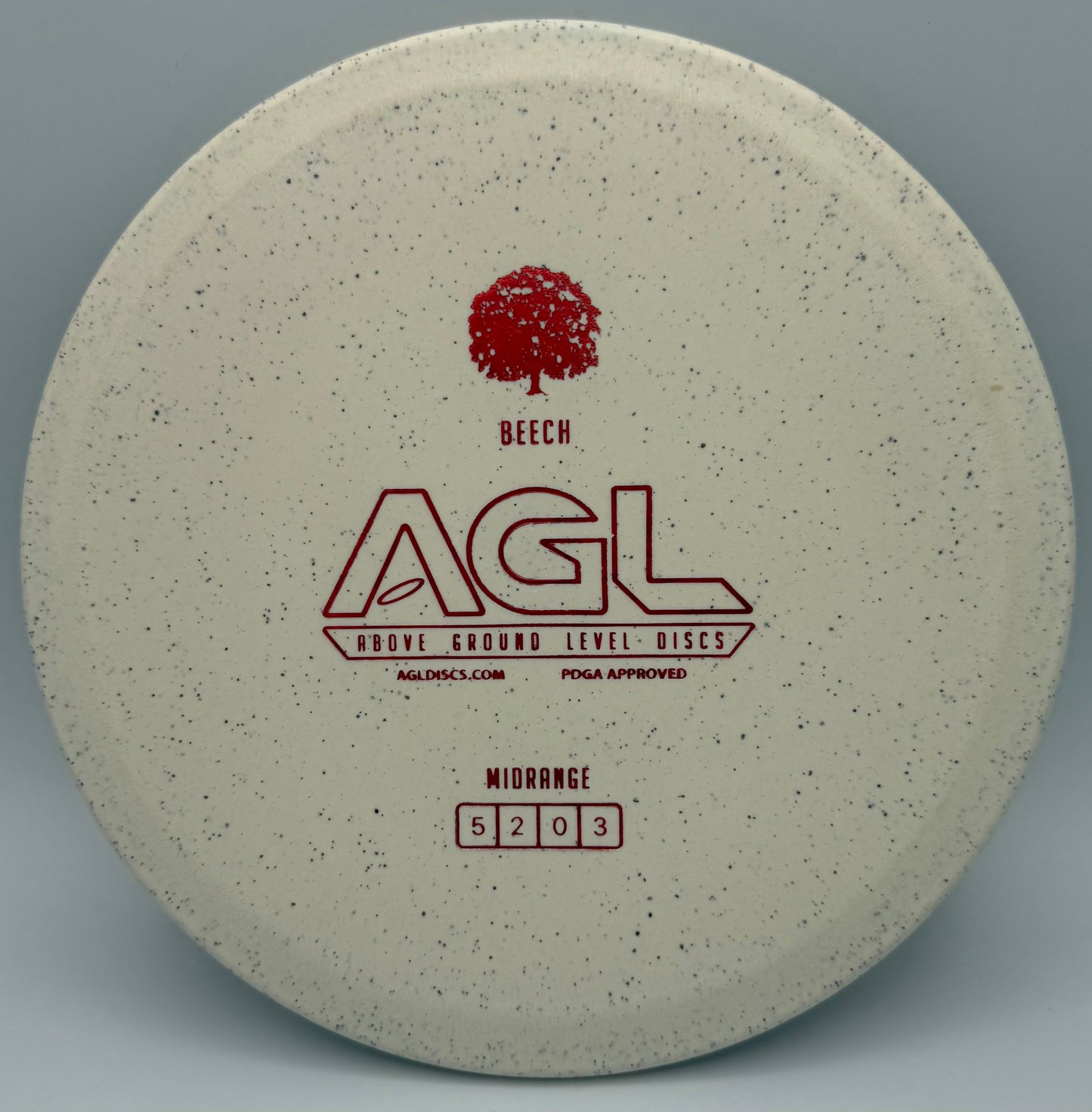 AGL Discs - Woodland Hemp Beech (AGL Bar Stamp)