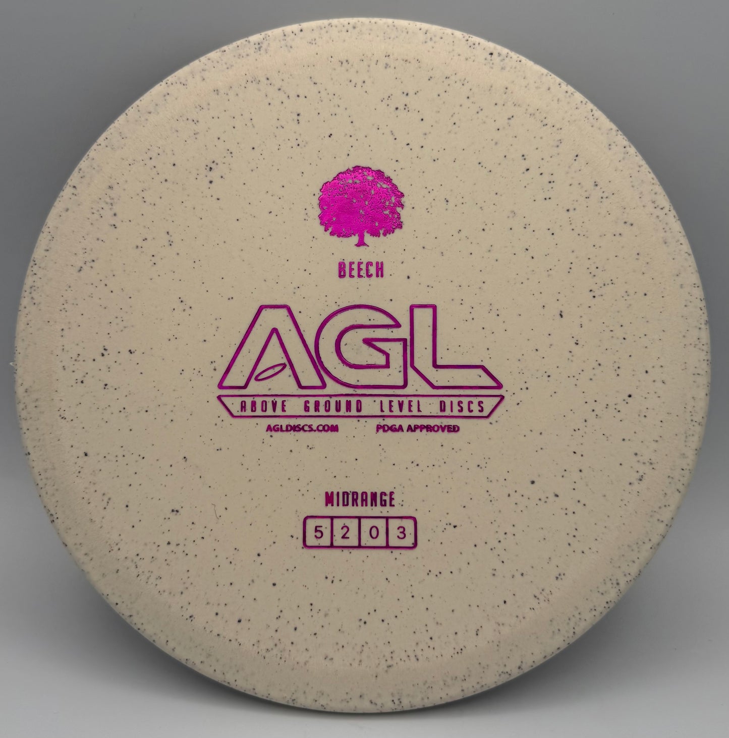 AGL Discs - Woodland Hemp Beech (AGL Bar Stamp)