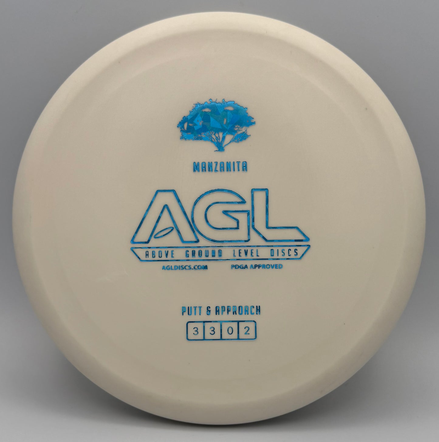 AGL Discs - Woodland Firm GLOW Manzanita (AGL Bar Stamp)