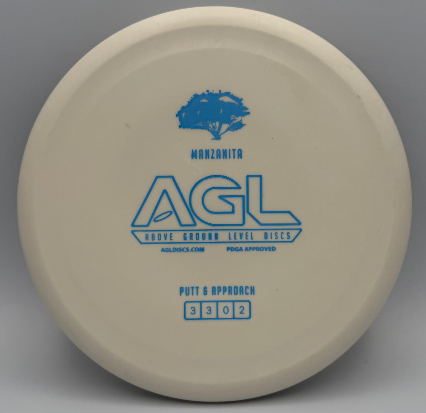 AGL Discs - Woodland Firm GLOW Manzanita (AGL Bar Stamp)