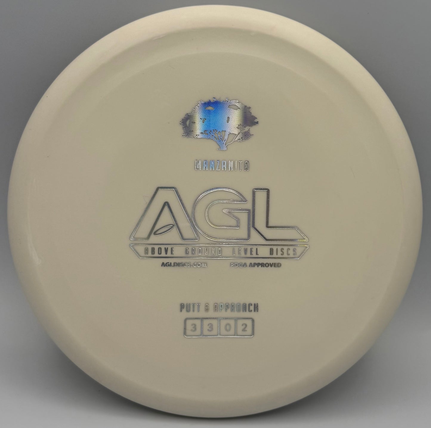 AGL Discs - Woodland Firm GLOW Manzanita (AGL Bar Stamp)