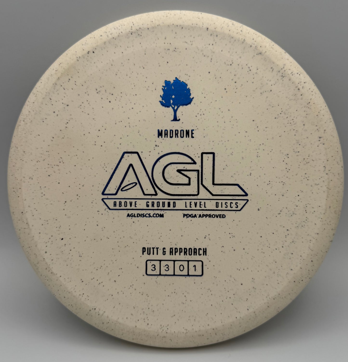 AGL Discs - Cookie and Cream Woodland Hemp Madrone (AGL Bar Stamp)