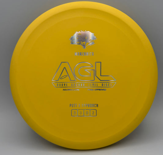 AGL Discs - Yellow Woodland Manzanita (AGL Bar Logo)