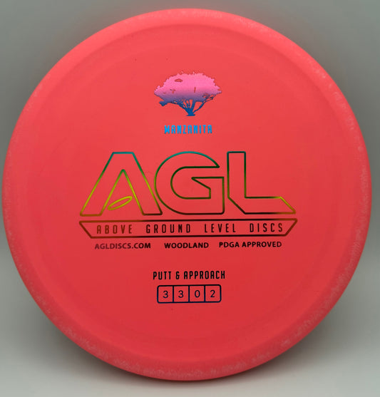 AGL Discs - Dragonfruit Woodland Manzanita (AGL Bar Logo)