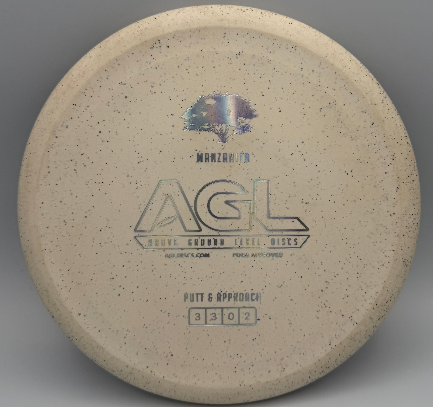 AGL Discs - Woodland Hemp Manzanita (AGL Bar Stamp)