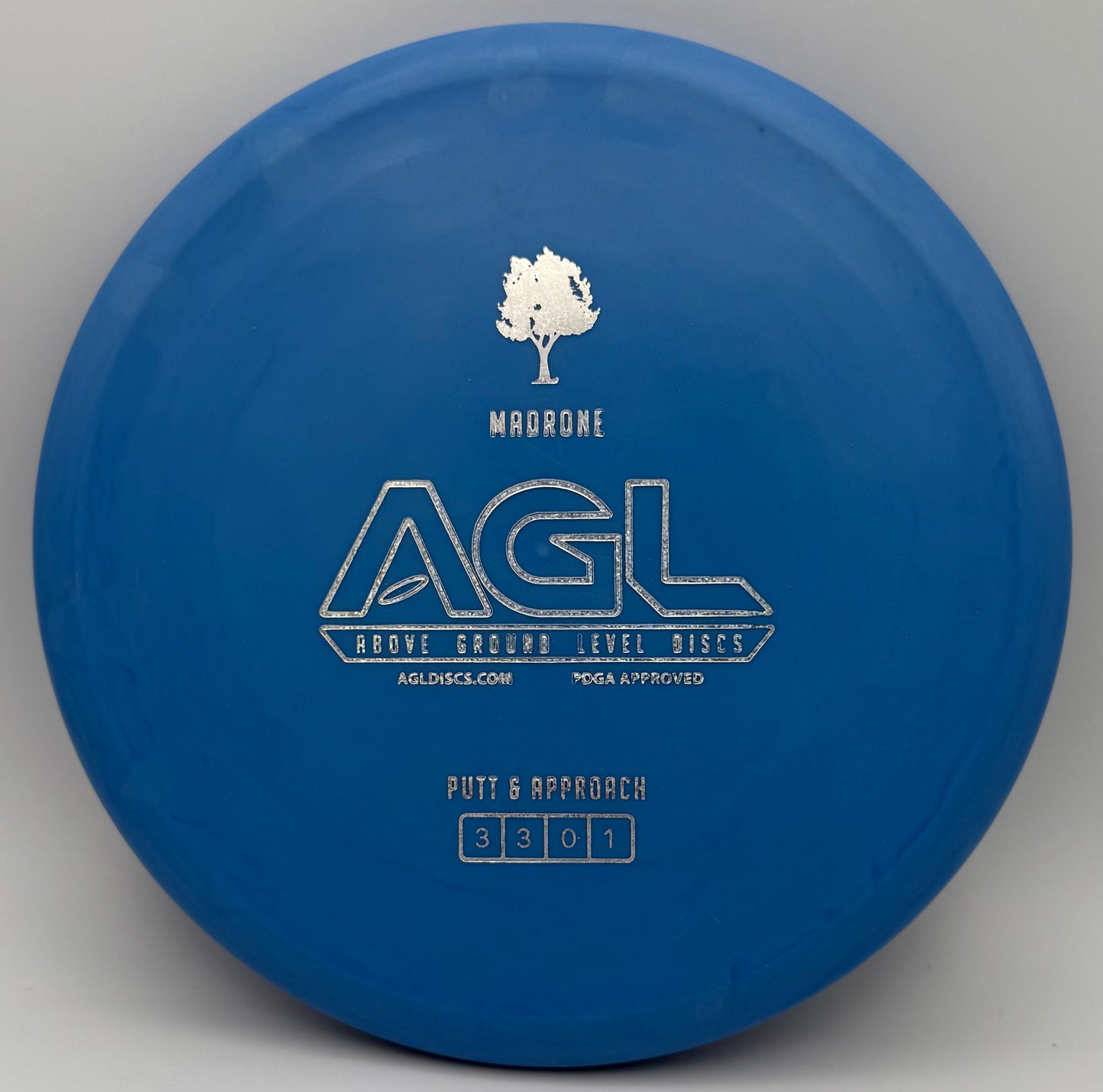 AGL Discs - Firm Woodland Madrone (AGL Bar Stamp)