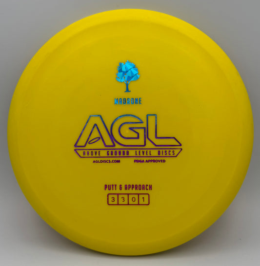 AGL Discs - Firm Woodland Madrone (AGL Bar Stamp)