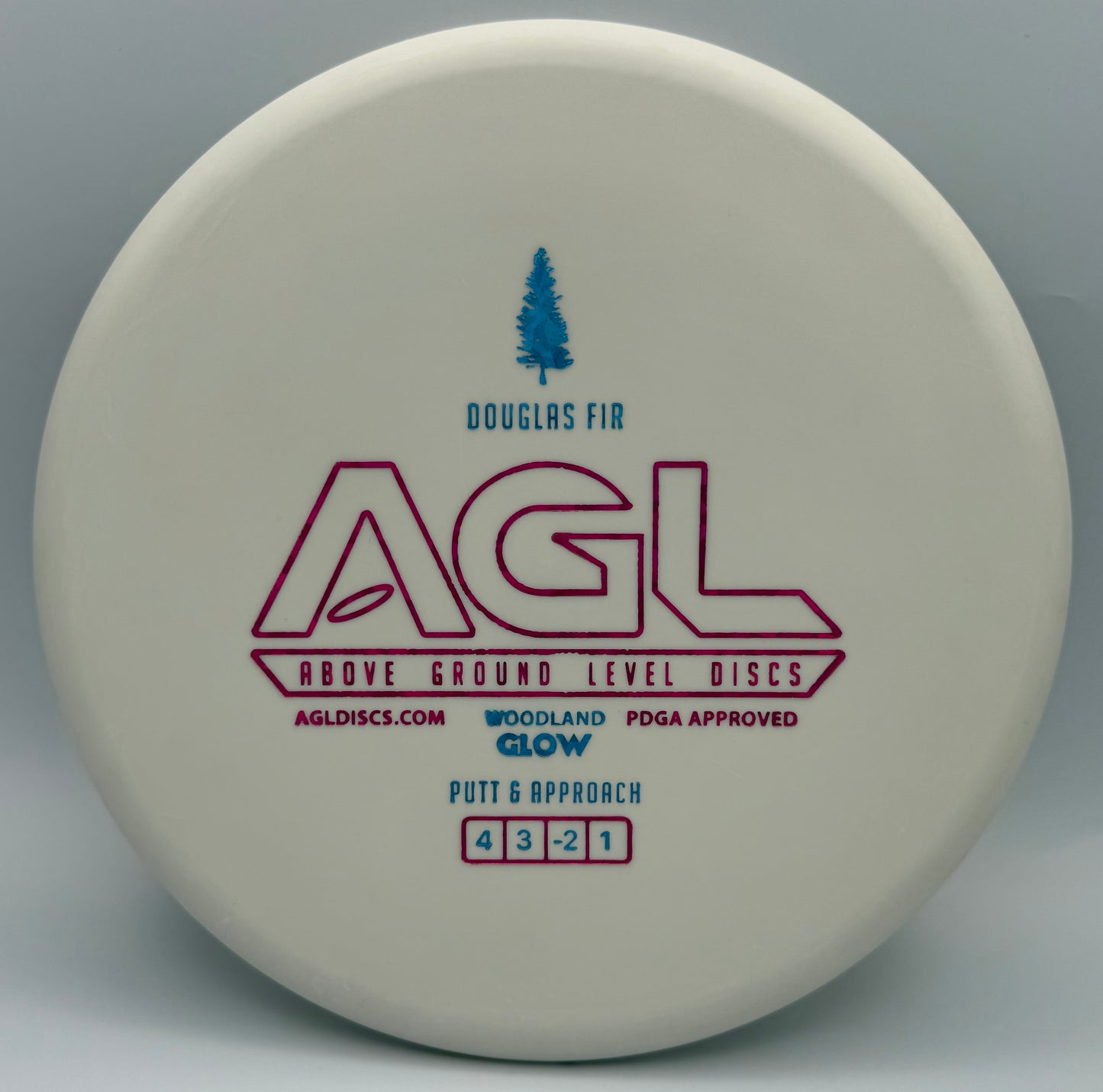 AGL Discs -  GLOW Woodland Douglas Fir (AGL Bar Stamp)