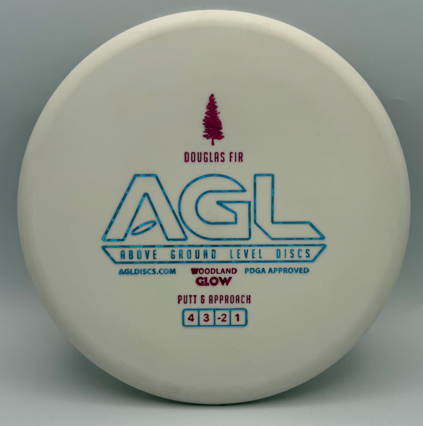 AGL Discs -  GLOW Woodland Douglas Fir (AGL Bar Stamp)