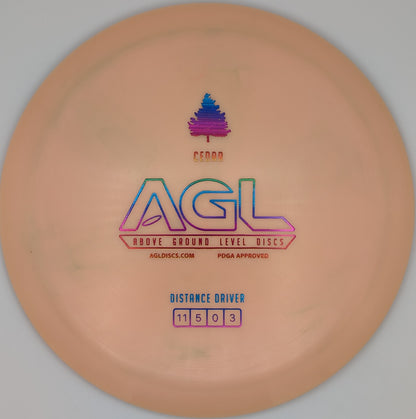 Peach Puff Alpine Boreal Cedar (AGL Bar Stamp)