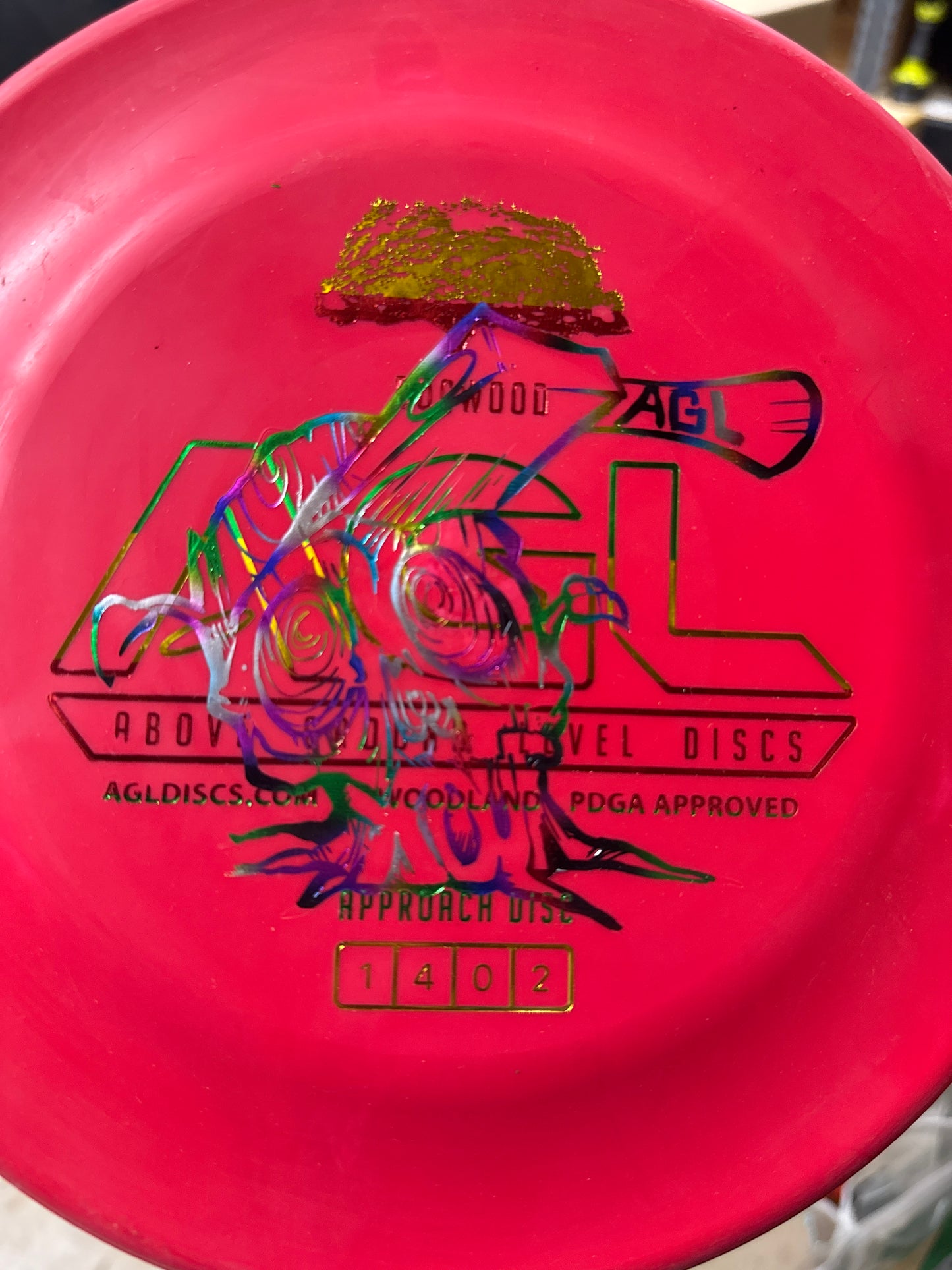 AGL Discs - Woodland Dogwood (X-Out Stamp)