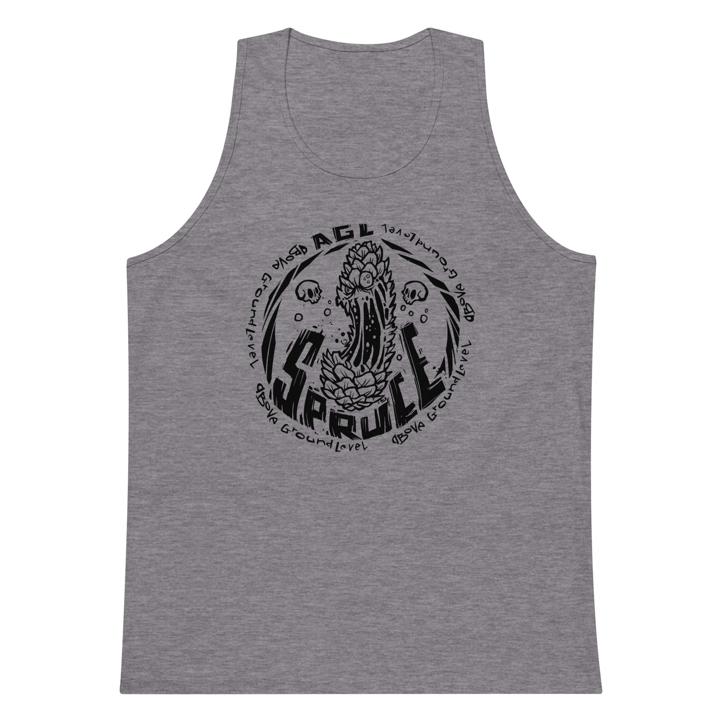 AGL Discs - Spruce Tank Top (Jef Wind Design)