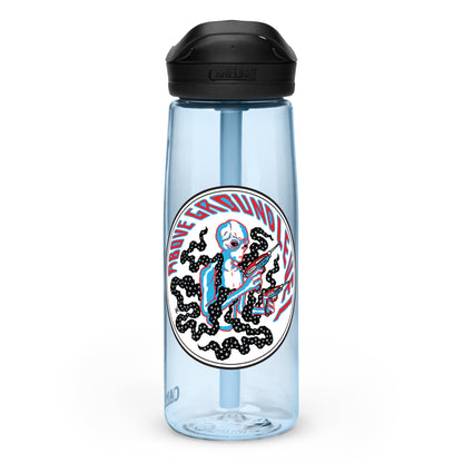 AGL Discs - Sports water bottle (with AGLien design by Ryan Koster)