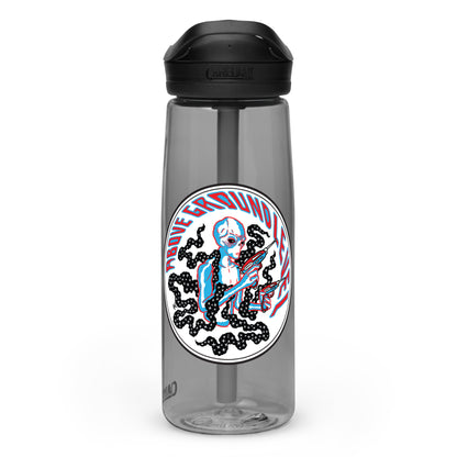 AGL Discs - Sports water bottle (with AGLien design by Ryan Koster)