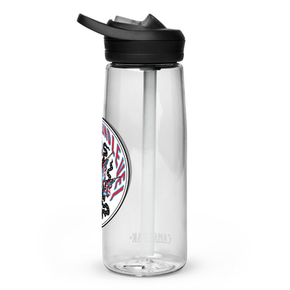 AGL Discs - Sports water bottle (with AGLien design by Ryan Koster)