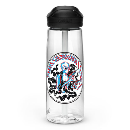 AGL Discs - Sports water bottle (with AGLien design by Ryan Koster)