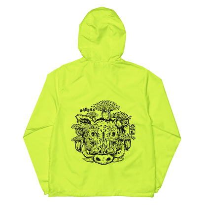 AGL Discs  - Bacobab Warthog Stamp Unisex lightweight zip up windbreaker