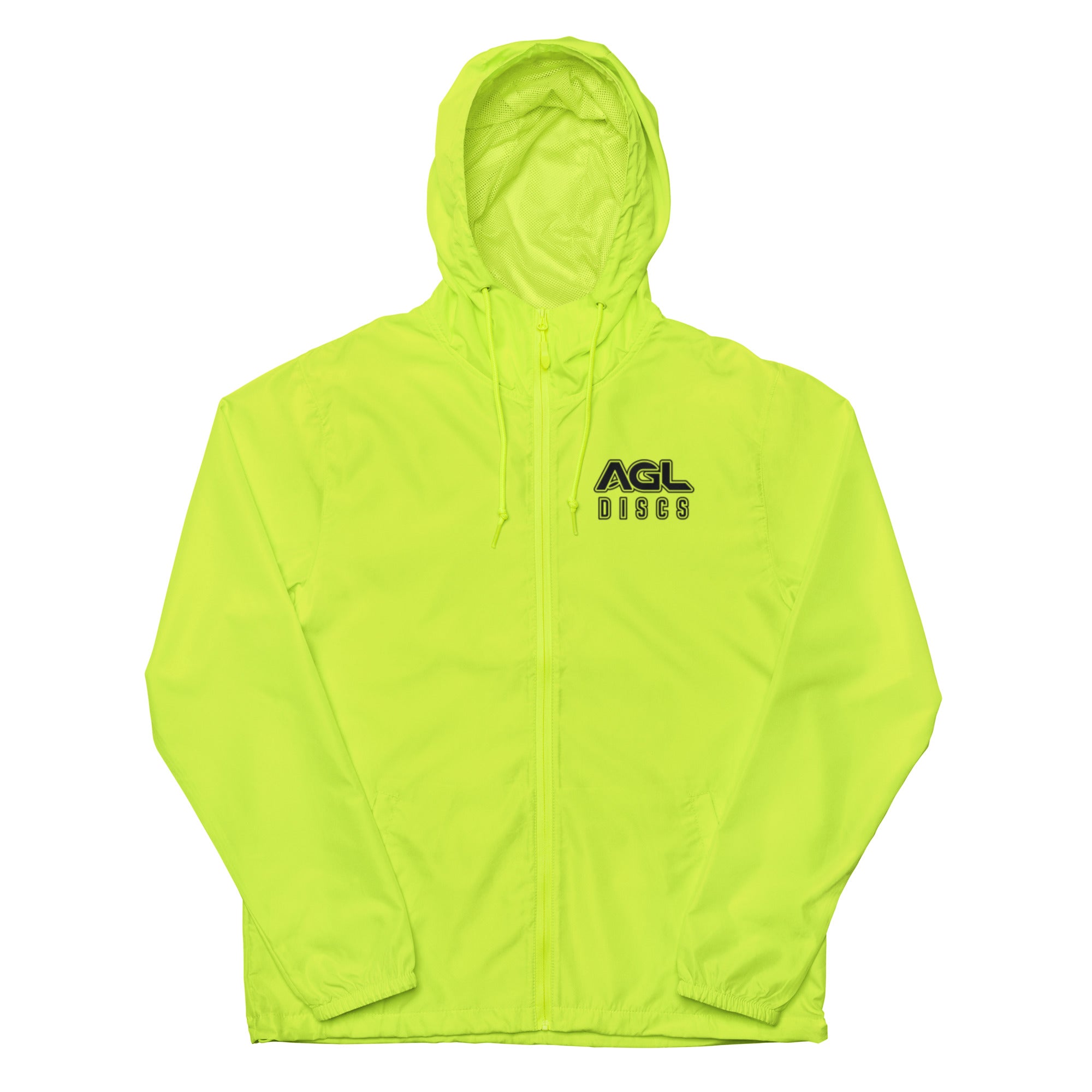 AGL Discs Tree Face Unisex lightweight zip up windbreaker