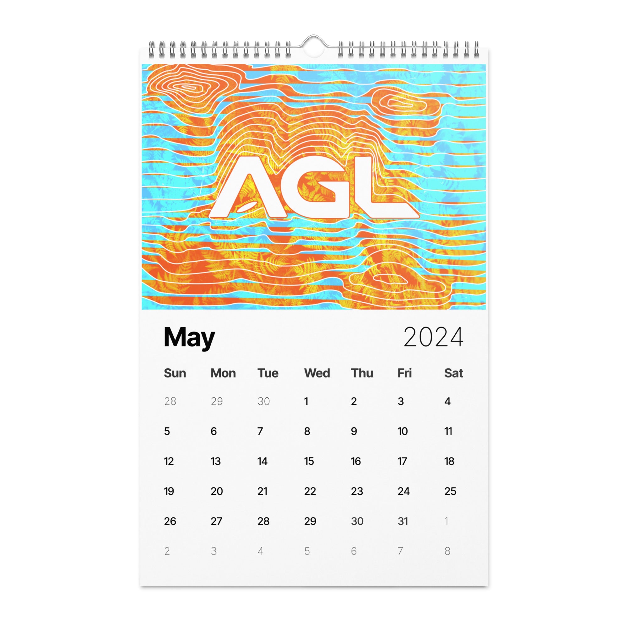 AGL Discs Wall calendar 2024