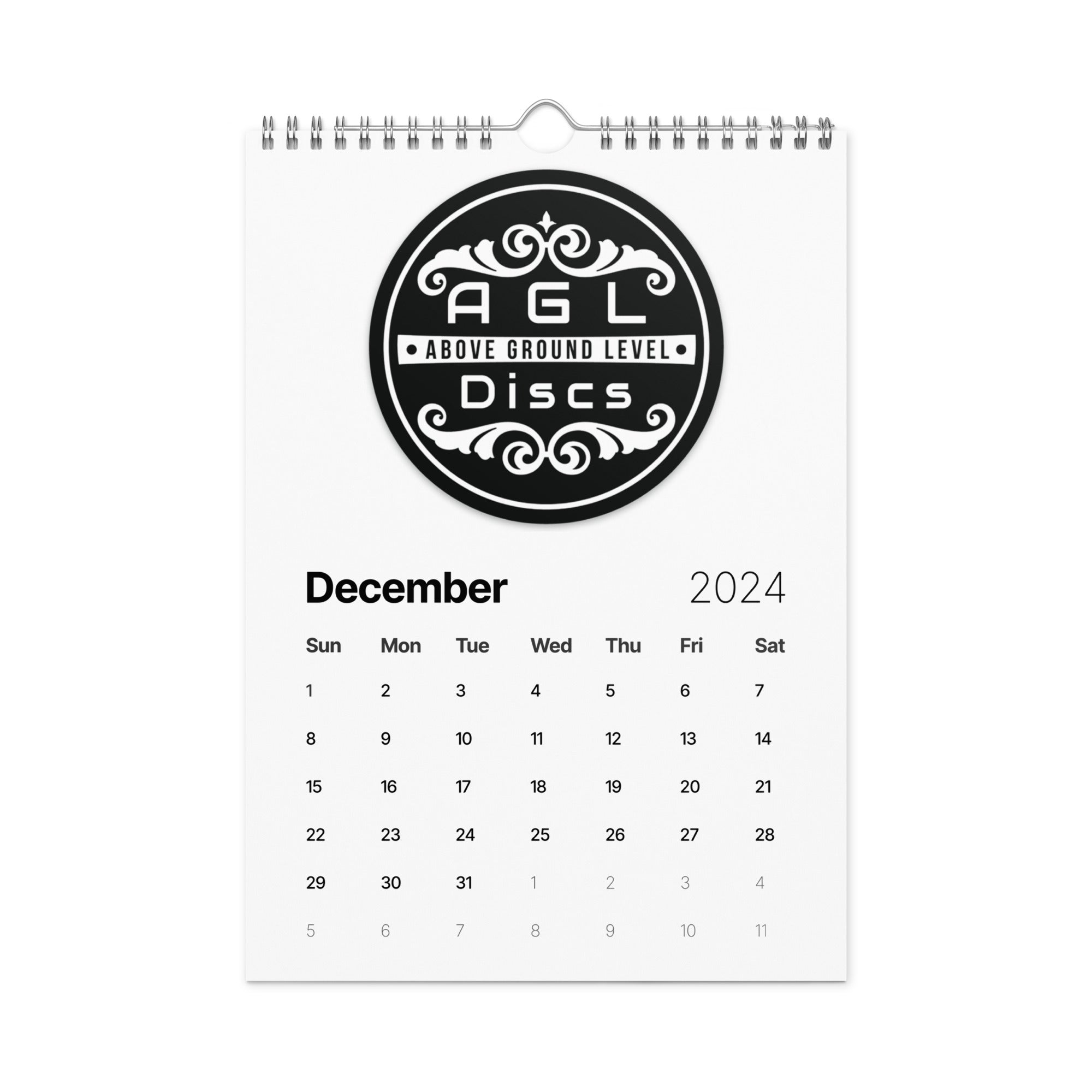 AGL Discs Wall calendar 2024