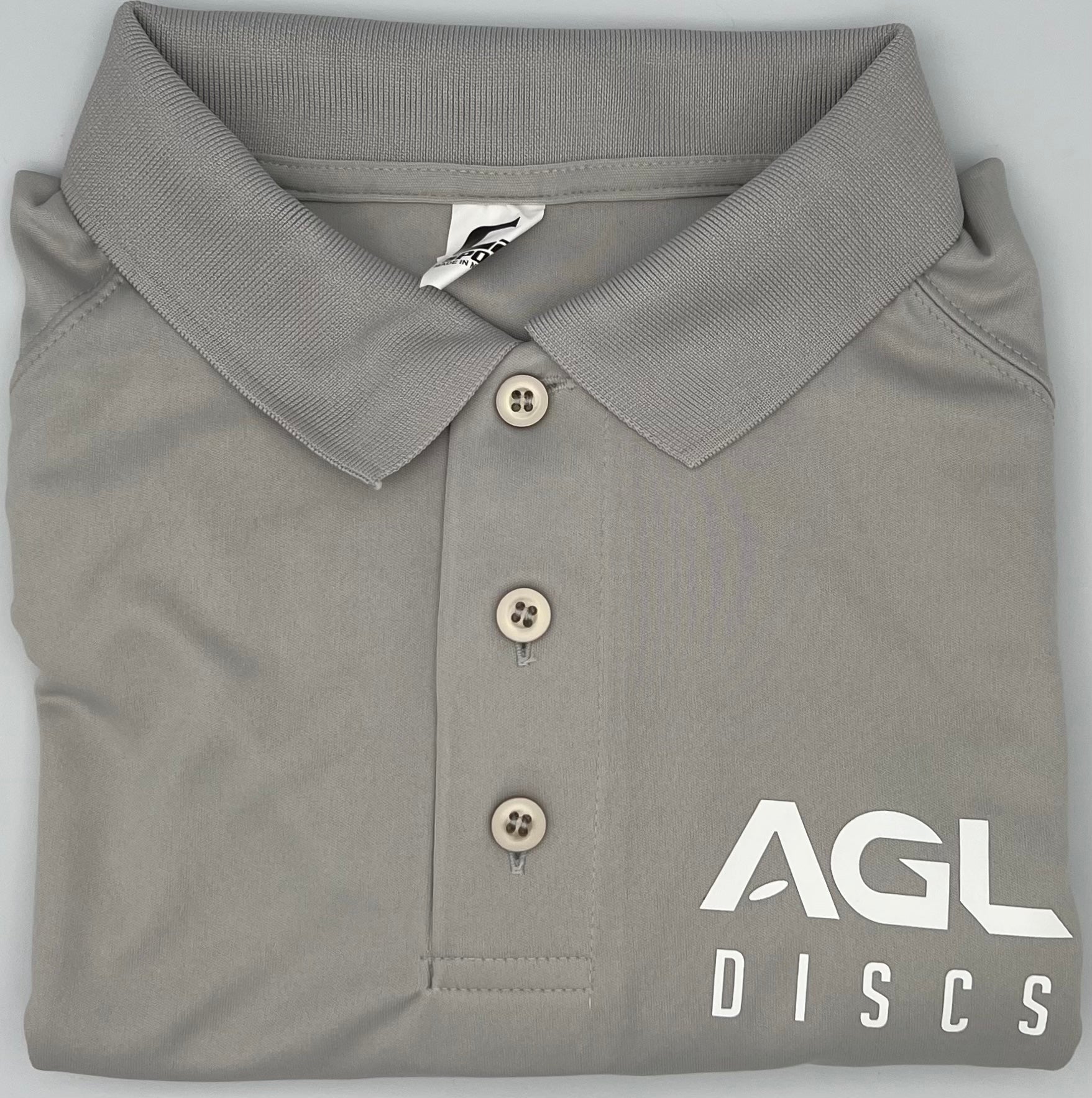 AGL Discs Silver AGL Dri Fit Polo Shirt 2021