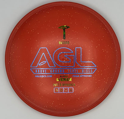 AGL Discs - Blood Orange Alpine Lichen Baobab (AGL Bar Stamp)