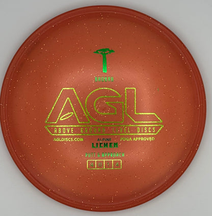 AGL Discs - Blood Orange Alpine Lichen Baobab (AGL Bar Stamp)