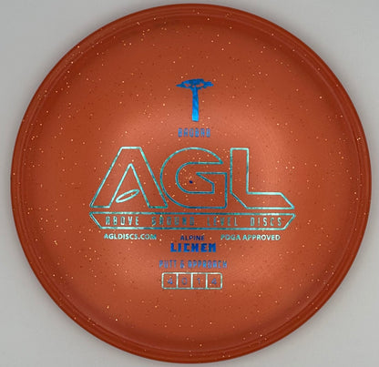 AGL Discs - Blood Orange Alpine Lichen Baobab (AGL Bar Stamp)