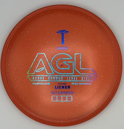 AGL Discs - Blood Orange Alpine Lichen Baobab (AGL Bar Stamp)