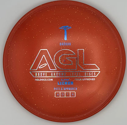 AGL Discs - Blood Orange Alpine Lichen Baobab (AGL Bar Stamp)