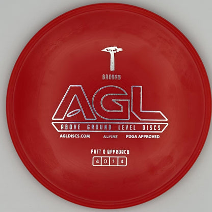 AGL Discs - Kyle Red Alpine Baobab (AGL Bar Stamp)