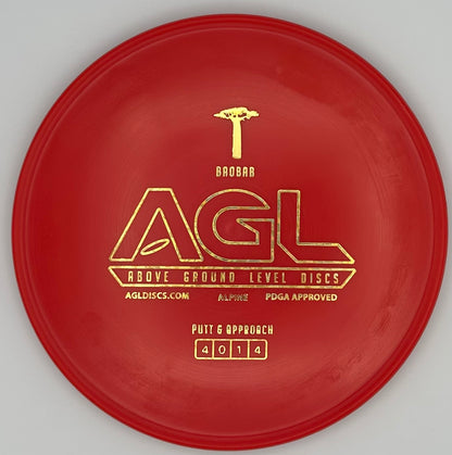 AGL Discs - Kyle Red Alpine Baobab (AGL Bar Stamp)