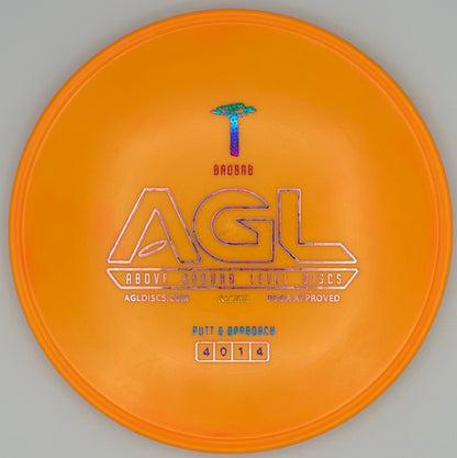 AGL Discs - Soda Pop Orange Alpine Baobab (AGL Bar Stamp)