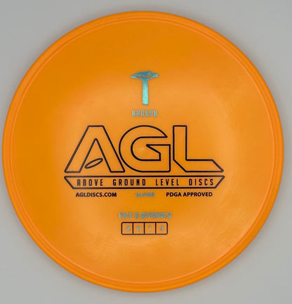 AGL Discs - Soda Pop Orange Alpine Baobab (AGL Bar Stamp)