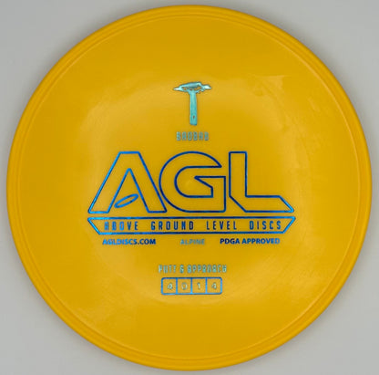 AGL Discs - Pineapple Yellow Alpine Baobab (AGL Bar Stamp)