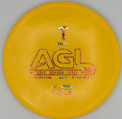 AGL Discs - Pineapple Yellow Alpine Baobab (AGL Bar Stamp)