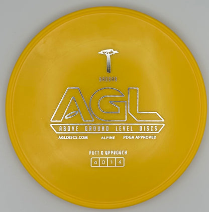 AGL Discs - Pineapple Yellow Alpine Baobab (AGL Bar Stamp)