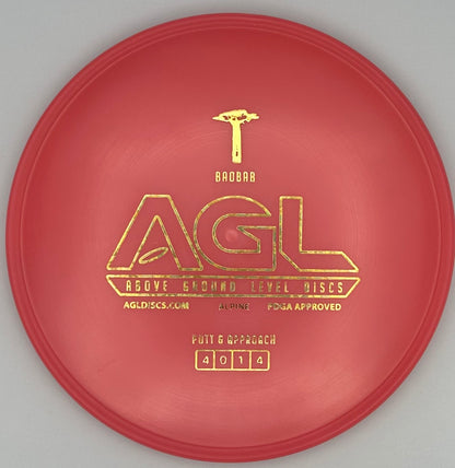 AGL Discs - Hibiscus Punch Alpine Baobab (AGL Bar Stamp)