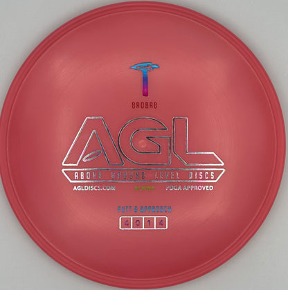 AGL Discs - Hibiscus Punch Alpine Baobab (AGL Bar Stamp)