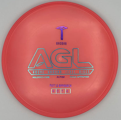 AGL Discs - Hibiscus Punch Alpine Baobab (AGL Bar Stamp)